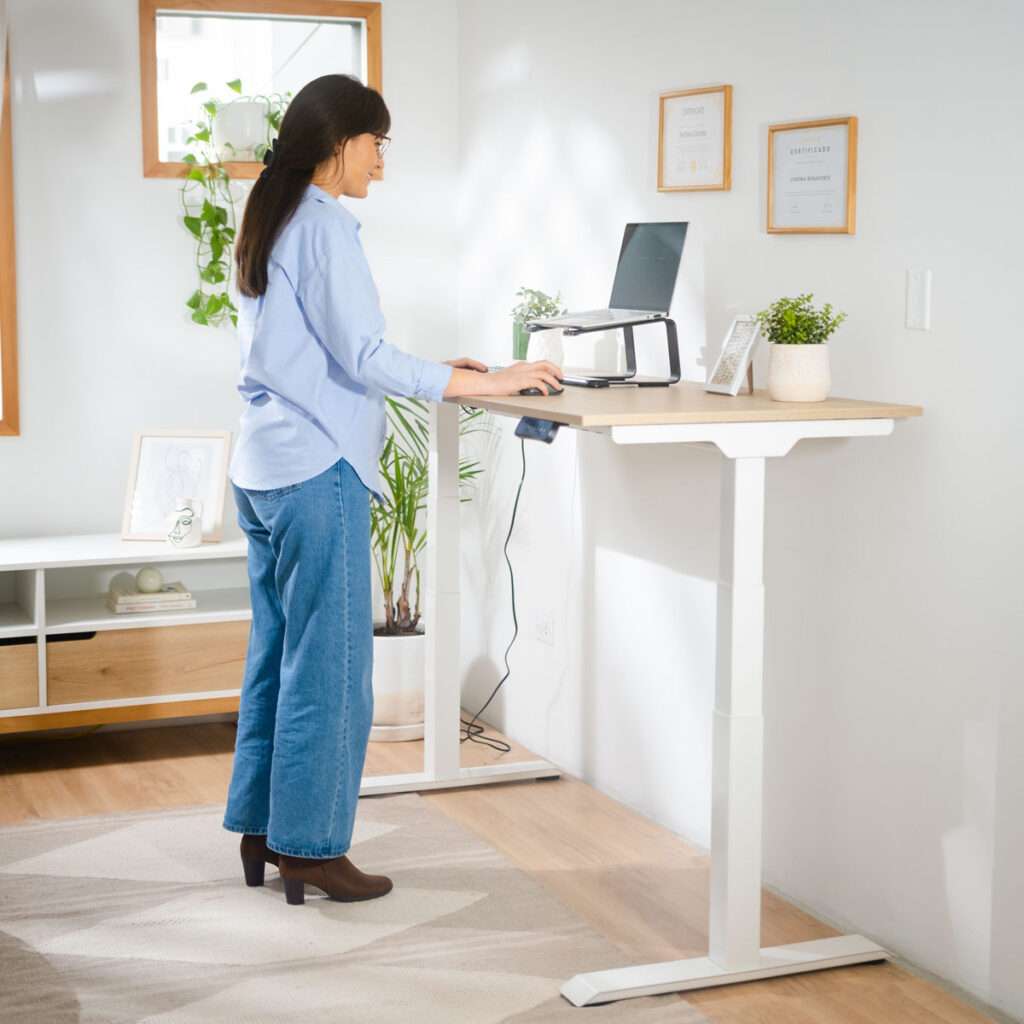 Sit and Stand escritorio de altura regulable