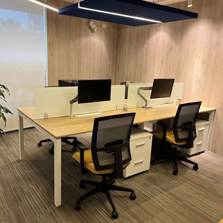 Escritorio Modular Bench Quadra | VISSO oficina para pequeña empresa