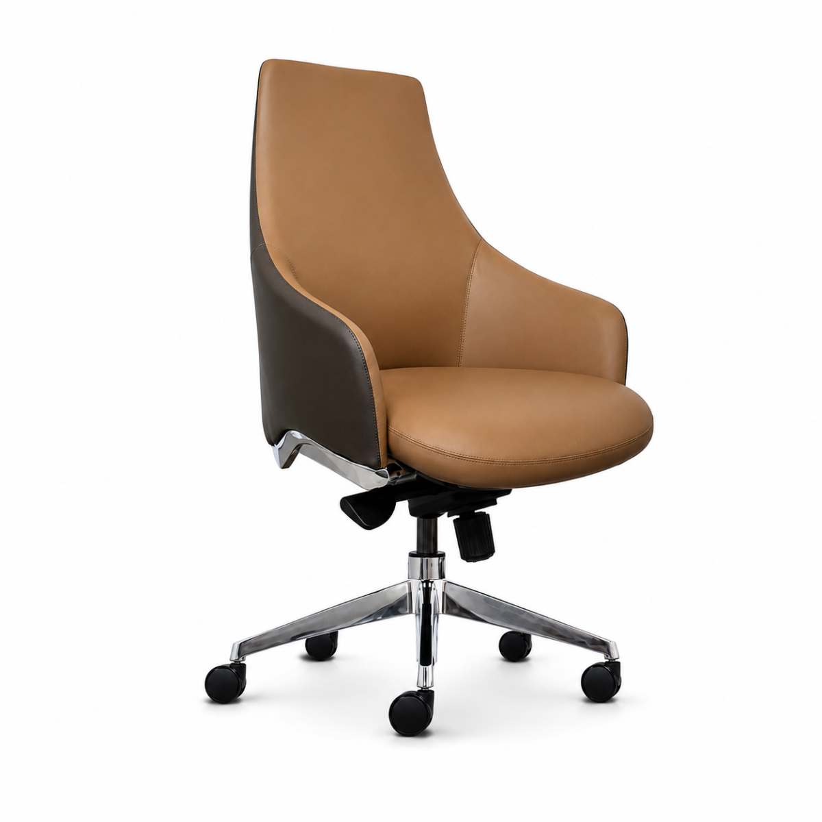 Silla de cuero natural Royal
