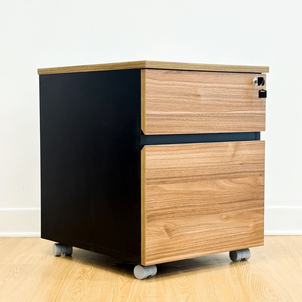 Cajonera móvil sin tirador