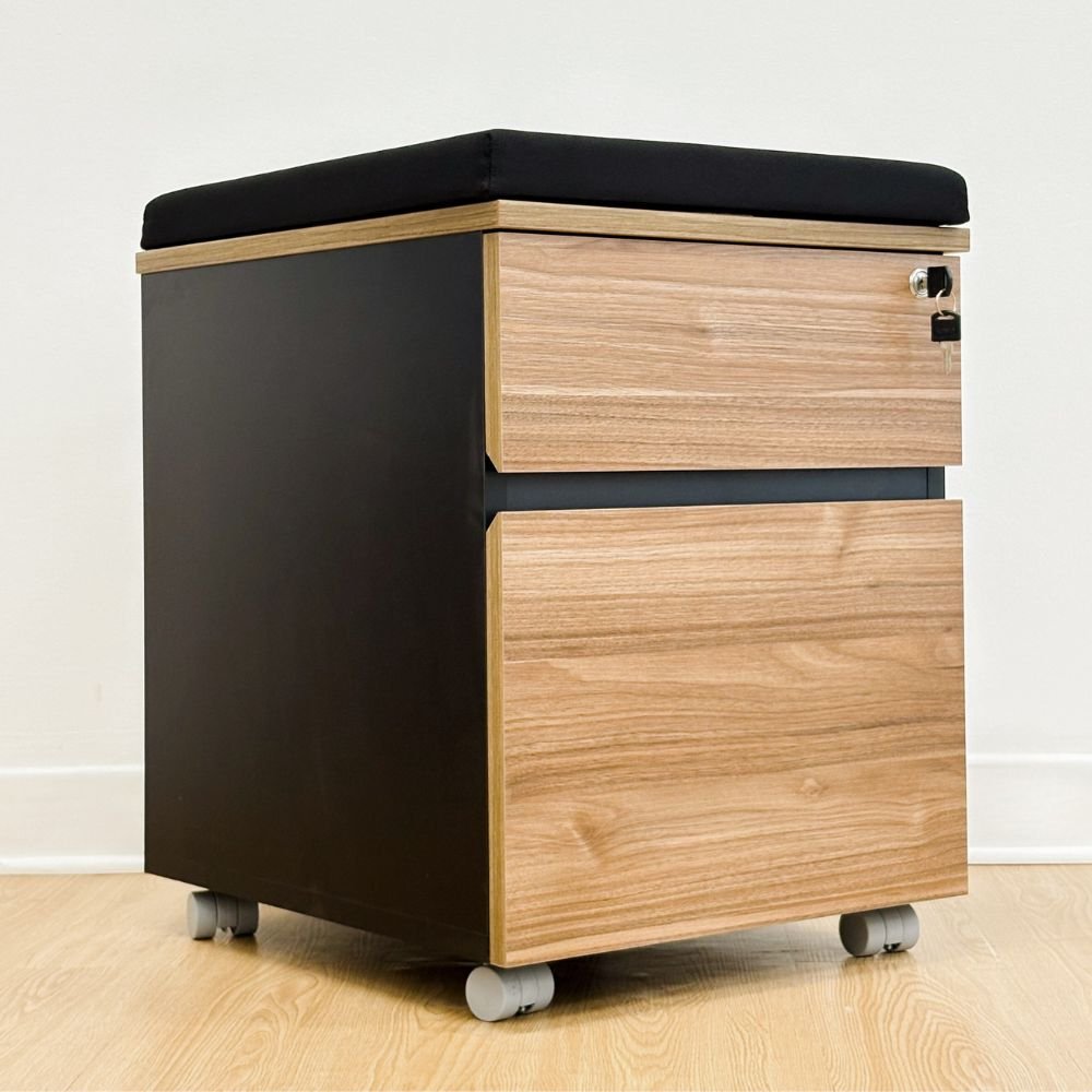 Cajonera móvil sin tirador