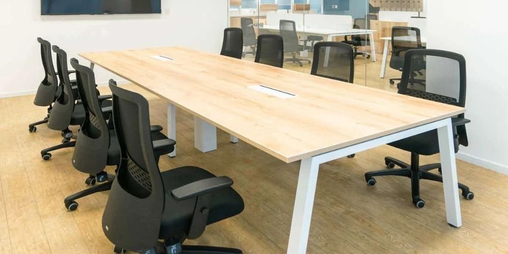 4 mesa de reuniones moderna