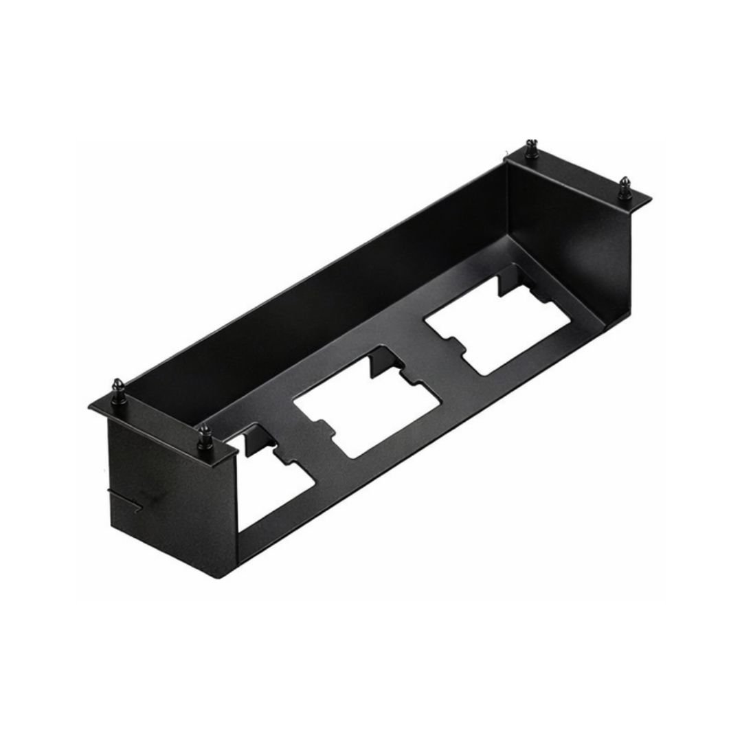 Caja de tomas con 3 troqueles