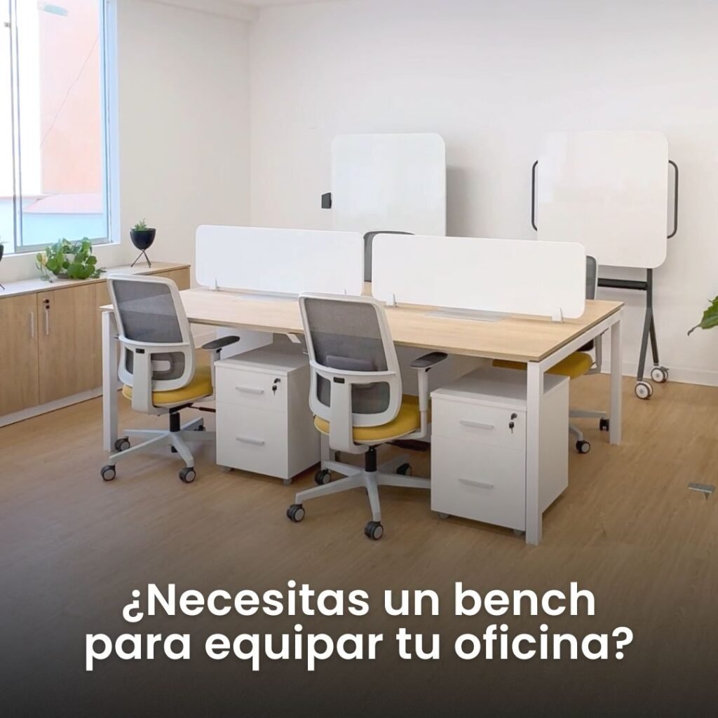 Escritorios modulares Benchs | Islas de trabajo | VISSO