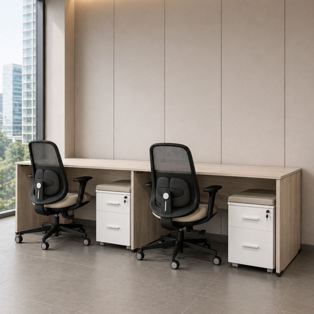 Bench Lineal Adapta (2 a 5 puestos) – Todo en una linea