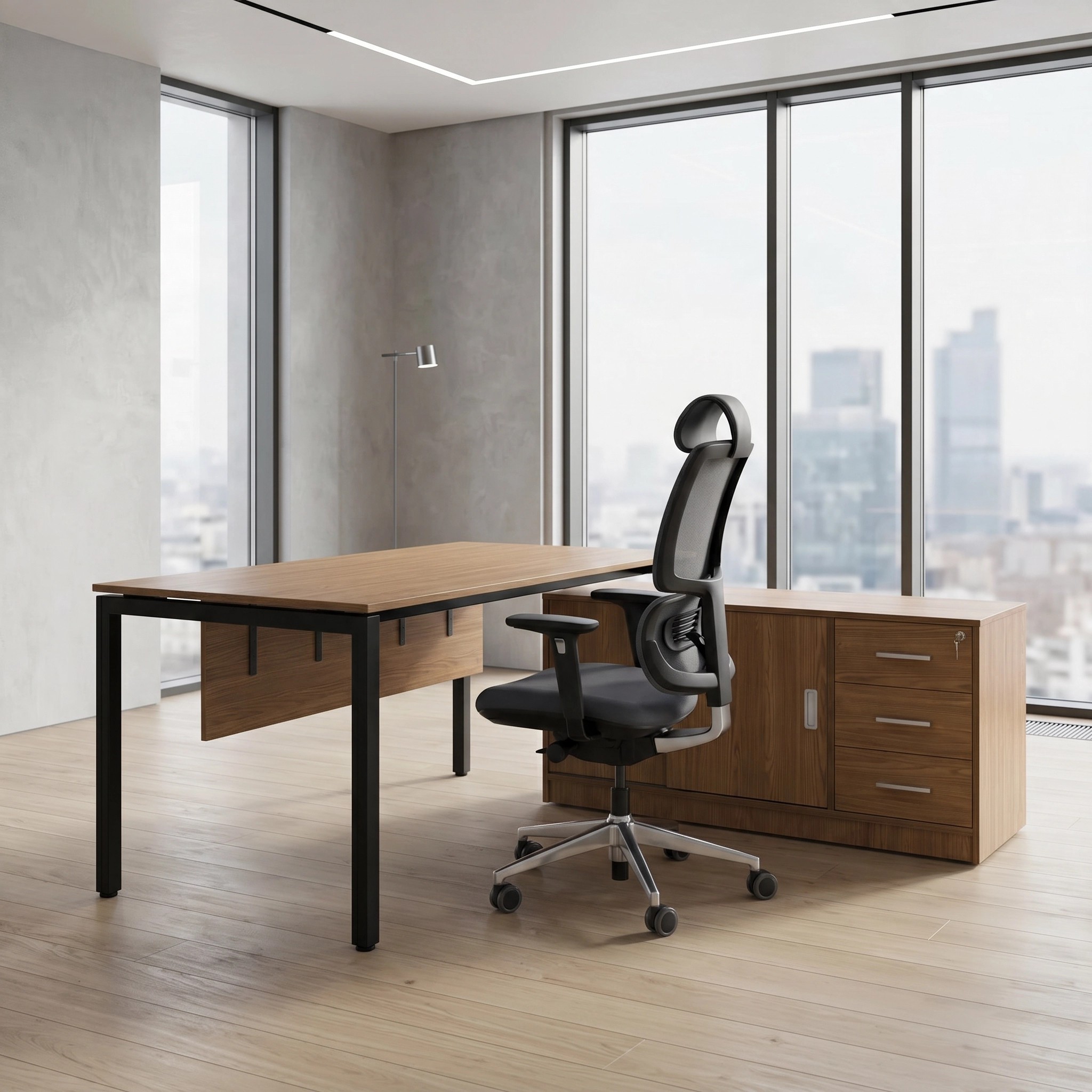 Escritorio Gerencial Outlet - Ambientado 1 Escritorio Gerencial Outlet - Escritorio Gerencial oferta