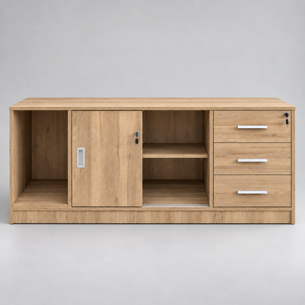 Outlet Muebles de Oficina VISSO Credenza Especial de 4 cuerpos (outlet)