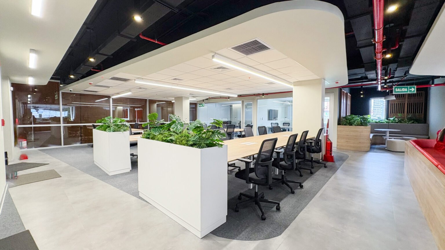 Proyecto Ajinomoto - amoblamos oficinas nuevas