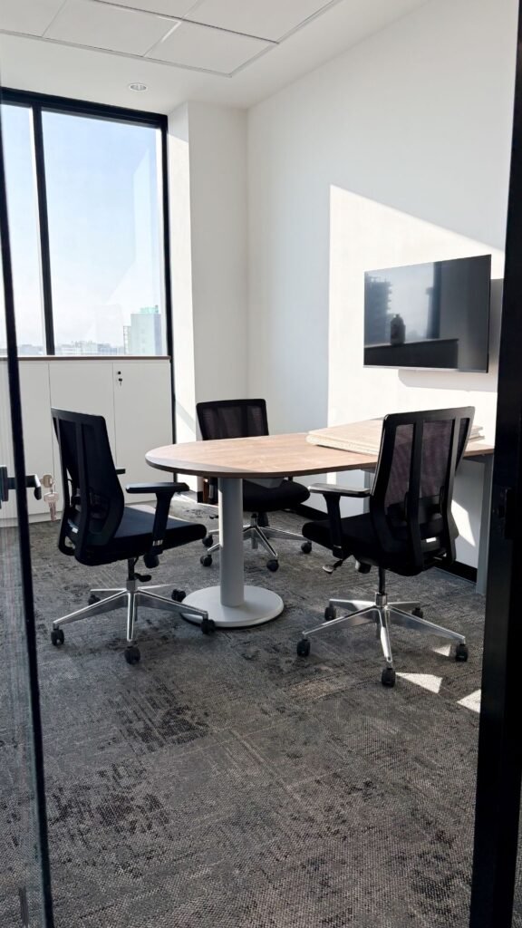 Proyecto Scotiabank - salas de reuniones para oficinas modernas