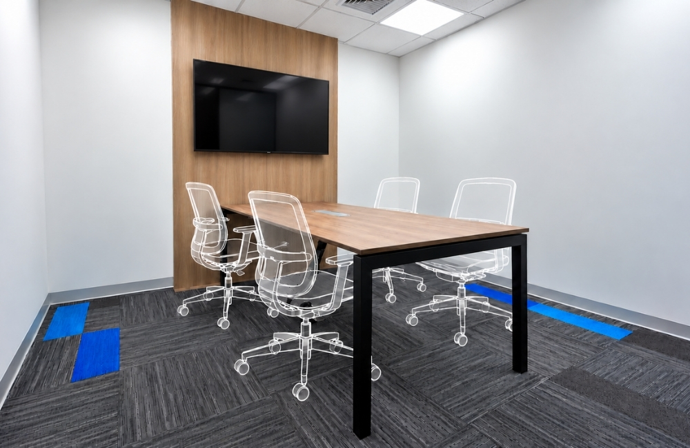 proyecto tecnocreditos - mesa de reuniones quadra
